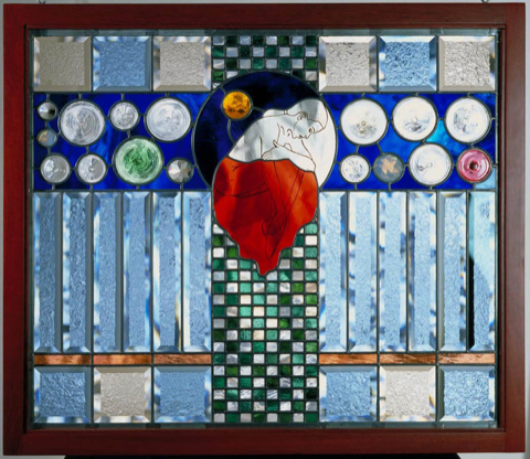 Beveled stained glass 1996