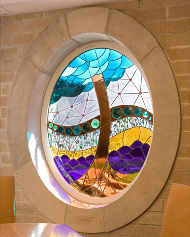 Institutional stained glass 2005