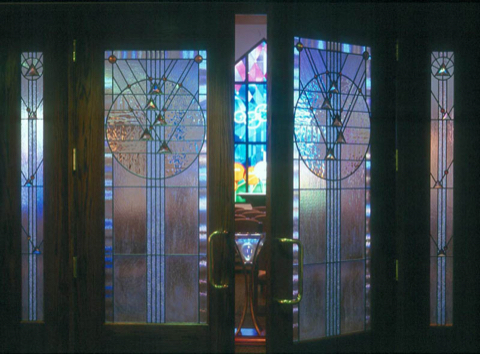 Liturgical stained glass 2000