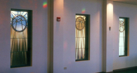 Liturgical stained glass 2000