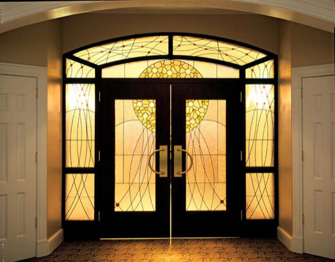 Liturgical stained glass 2002