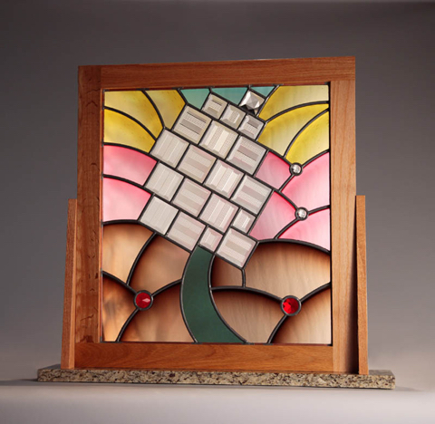 Monumental stained glass 2007