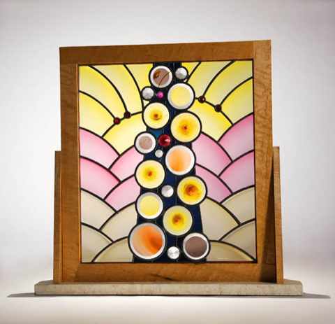 Monumental stained glass