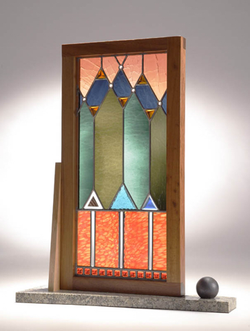 Monumental stained glass 2008