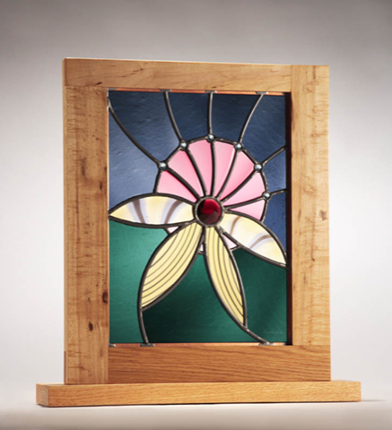 Monumental stained glass 2008