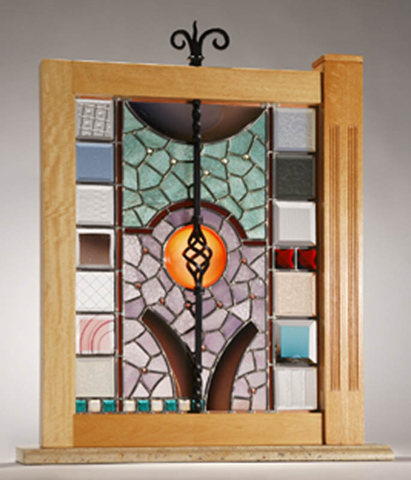 Monumental stained glass 2009