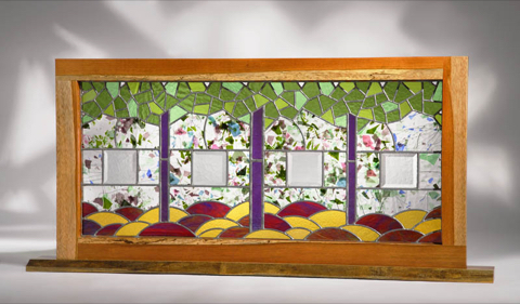 Monumental stained glass 2009