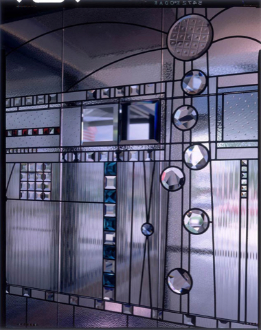 Public stained glass art 1995