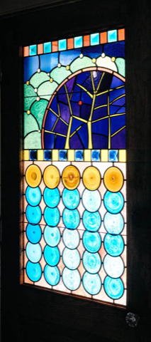 Residential stained glass 1999