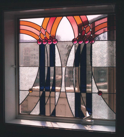 Residential stained glass 2005