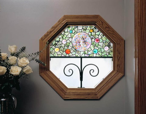 Residential stained glass 2005