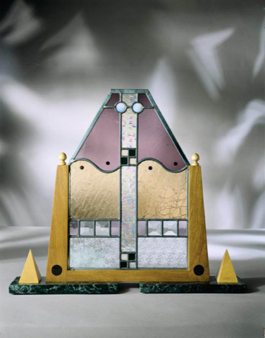 Stained glass sculpture 1995