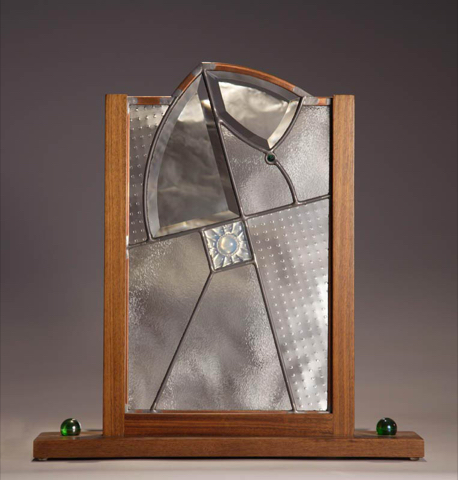 Stained glass sculpture 2005