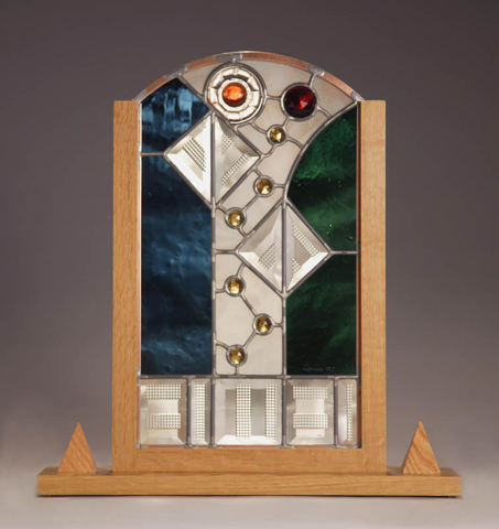Stained glass sculpture 2007