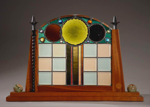 Stained glass sculpture 2007