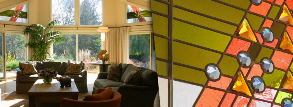 Larry Zgoda original stained glass art